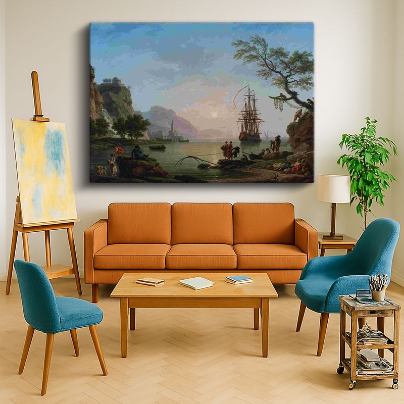 Ressam Kanvas Tablo 436